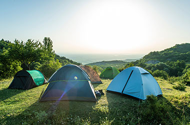 Typical Isle of Wight school trip dormitory accommodation